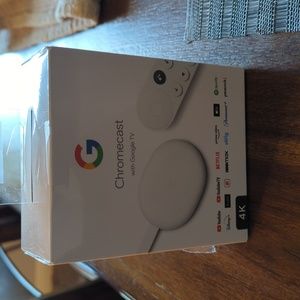 White Google Chromecast